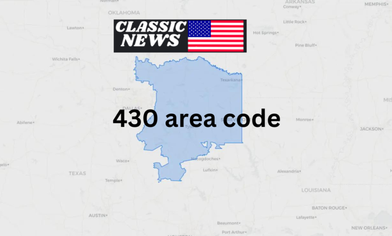 430 area code