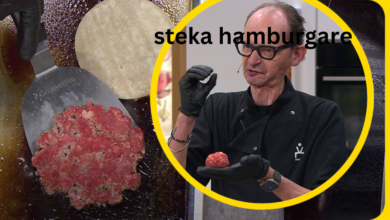 steka hamburgare